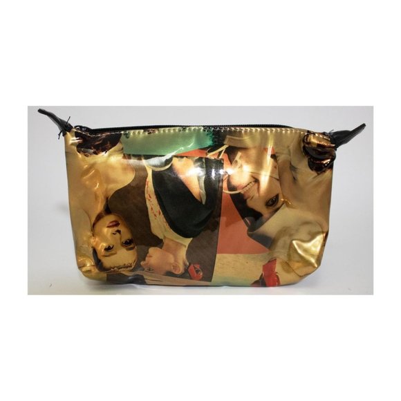 Vogue Collage Vinyl Makeup Bag - Picture 2 of 2